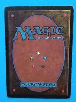 Magic the Gathering MTG BETA SOUL NET MP w large ding U 1993 Old School! - Image 4