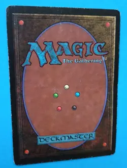 Magic the Gathering MTG BETA SOUL NET MP w large ding U 1993 Old School! - Image 5