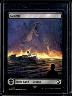 2023 Magic MTG Swamp Universes Beyond: Jurassic World Collection #0023 - Image 2