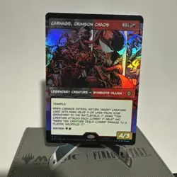 Carnage, Crimson Chaos (Borderless) Marvel's Spider-Man Foil - Image 1