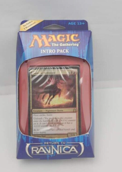 Magic Return to Ravnica Intro Pack deck Rakdos Raid MTG w/2 booster packs - Image 1
