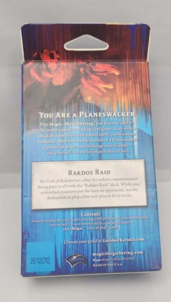 Magic Return to Ravnica Intro Pack deck Rakdos Raid MTG w/2 booster packs - Image 2