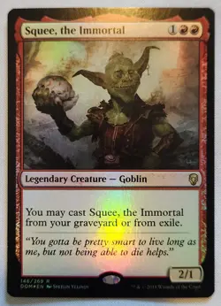 MTG Magic [x1] Squee, the Immortal [x1] FOIL Dominaria M/NM - Image 1