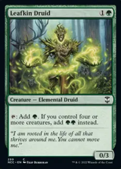 Leafkin Druid [Streets of New Capenna Commander] Near Mint - Image 1