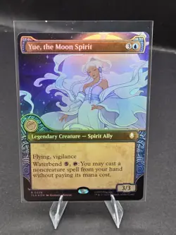 Yue, the Moon Spirit (Showcase)- Avatar: The Last Airbender- (Foil)(NM) - Image 1