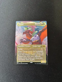 Magic the Gathering Tiamat Adventures in the Forgotten Realms Borderless - Image 1