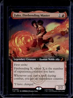 2025 Magic The Gathering MTG Zuko, Firebending Master M #0200 - Image 1