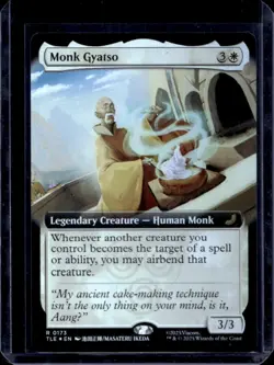 2025 Magic The Gathering MTG Wizards of the Coast Monk Gyatso Rare #0173 - Image 1