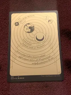 MTG Blood Moon Secret Lair Rare Card Foil MSCHF NM Condition Unplayed Magic - Image 1