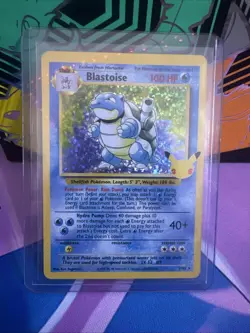 Pokemon TCG Celebrations Classic Collection Blastoise 2/102 Holo Rare NM - Image 1