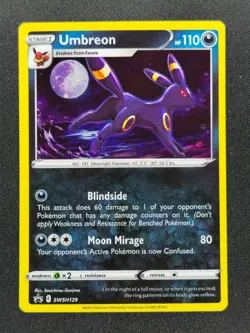 Umbreon SWSH129 Pokemon Sword Shield Promo 2021 NM 🔥🔥🔥 - Image 1