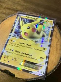 Pokemon TCG Pikachu EX XY Black Star Promos XY174 Holo Promo - Image 2
