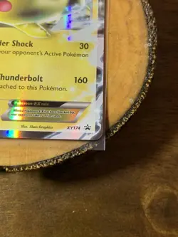 Pokemon TCG Pikachu EX XY Black Star Promos XY174 Holo Promo - Image 5