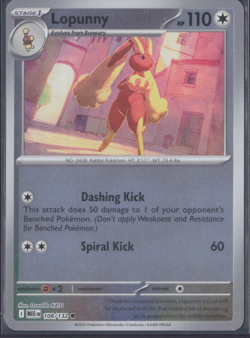 Pokemon TCG | Mega Evolution | Lopunny | 108/132 | LP - Image 1