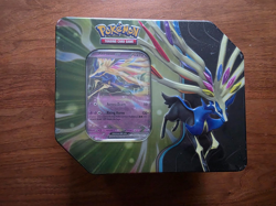 Pokemon TCG Azure Legends Tin Xerneas EX Factory Sealed 5 Booster Packs New - Image 1