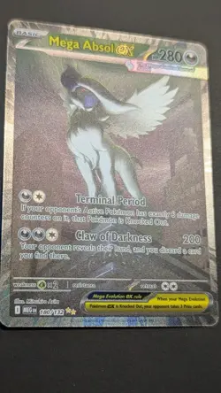 Mega Absol ex 180/132 Special Illustration Rare Pokemon Mega Evolution - Image 2
