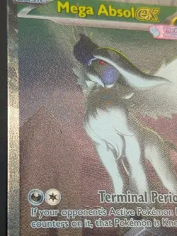 Mega Absol ex 180/132 Special Illustration Rare Pokemon Mega Evolution - Image 3