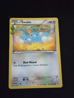 Pokemon Swablu RC23/RC32 Generations: Radiant Collection Common NM - Image 1