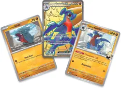 (3x) Pokemon TCG - Destined Rivals Cynthia's Garchomp ex Premium Collection NEW - Image 3