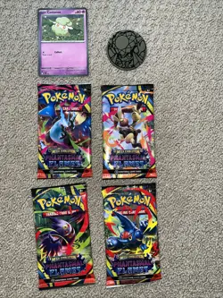 (Lot of 4) Pokemon TCG Phantasmal Flames Booster Packs Factory Sealed - Image 2