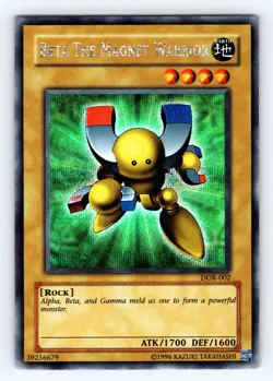Yugioh Beta the Magnet Warrior DOR-002 Secret Rare - VLP 💎 - Image 1