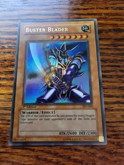 Yu-Gi-Oh! TCG Buster Blader Pharaoh's Servant PSV-050 1st Edition Ultra Rare MP - Image 1