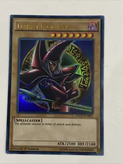 Yugioh Dark Magician Ygld 1st Ed Nm - Image 1