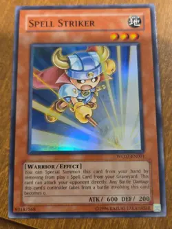 Spell Striker WC07-EN001 Limited Super Rare World Championship 2007 LP - Image 1