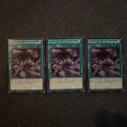 3x Yu-Gi-Oh! Tenacity Of The Monarchs - SR01-EN029 - Common - 1st Edition - NM - Image 1