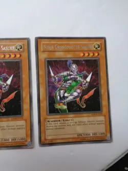Playset: x3 Ninja Grandmaster Sasuke SOD-EN019 (Rare, Unlimited, Lightly Played) - Image 5