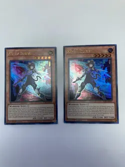 2 X Yu-Gi-Oh Justice Hunters K9-17 Izuna Ultra Rare Card JUSH-EN031 - Image 1