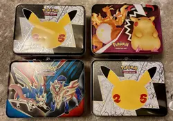 Pokemon Card Lot ! (WITH COLLECTOR TINS) 500+ easily - Image 1