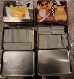 Pokemon Card Lot ! (WITH COLLECTOR TINS) 500+ easily - Image 2