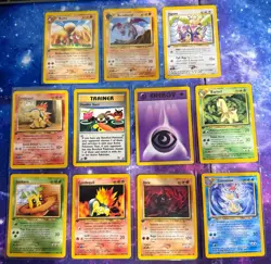 11x Pokemon Card Lot Vintage 1st Edition - Image 1