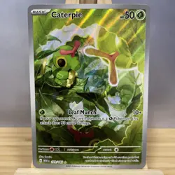 Pokemon 151 English Caterpie IR 172/165 Sv: Scarlet & Violet 151 Card - Image 1