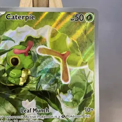Pokemon 151 English Caterpie IR 172/165 Sv: Scarlet & Violet 151 Card - Image 3