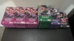 One Piece Mixed Card Lot Bulk Op-11 Op-12 Op-10 Op-09 Trading Card Game 92 Packs - Image 2