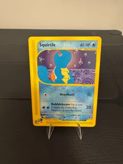 Pokemon Squirtle TCG Expedition Base Set Card 132/165 - Image 2