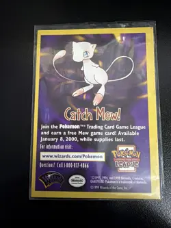 Pokemon Pikachu Promo Rare Card - WoTC Promo - Kids WB Pokemon The First Movie!! - Image 2