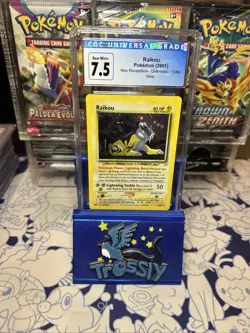 Raikou Pokemon Card CGC 7.5 Neo Revelation Holo 2001 - Image 1