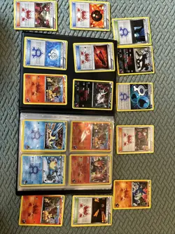 Lot Of 93 Vintage Pokemon Holo And Non Holo 2015 Team Cards In Book - Image 1