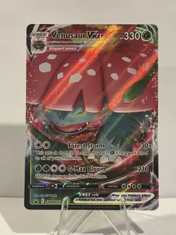 Pokemon TCG Venusaur VMAX SWSH102 Sword & Shield Promo Cards MINT - Image 1