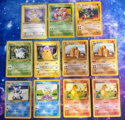 11x Pokemon Card Lot Vintage 1st Edition - Image 1