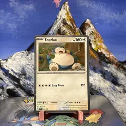 Snorlax - 122 Pokemon Scarlet & Violet Promo Cards - Holo LP+ - Image 1