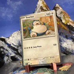 Snorlax - 122 Pokemon Scarlet & Violet Promo Cards - Holo LP+ - Image 2