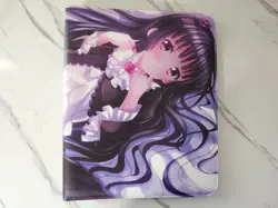 Anime Waifu Trading Card 9-Pocket 3-Ring Zipper Binder - Image 1