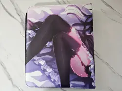Anime Waifu Trading Card 9-Pocket 3-Ring Zipper Binder - Image 2