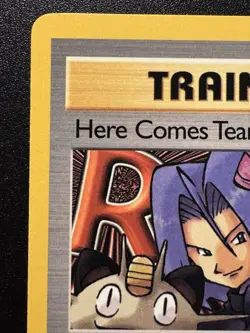 1st Edition Here Comes Team Rocket 71/82 Team Rocket Pokemon Card Rare Near Mint - Image 3