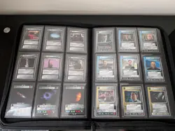 Star Trek CCG Rare Collection/Lot. 244 Unique Rare Cards + Foils - Image 4