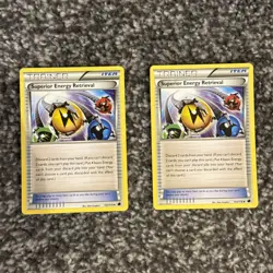 2013 Pokemon Plasma Freeze, #103/116 Superior Energy Retrieval, NM 2X CARDS - Image 1